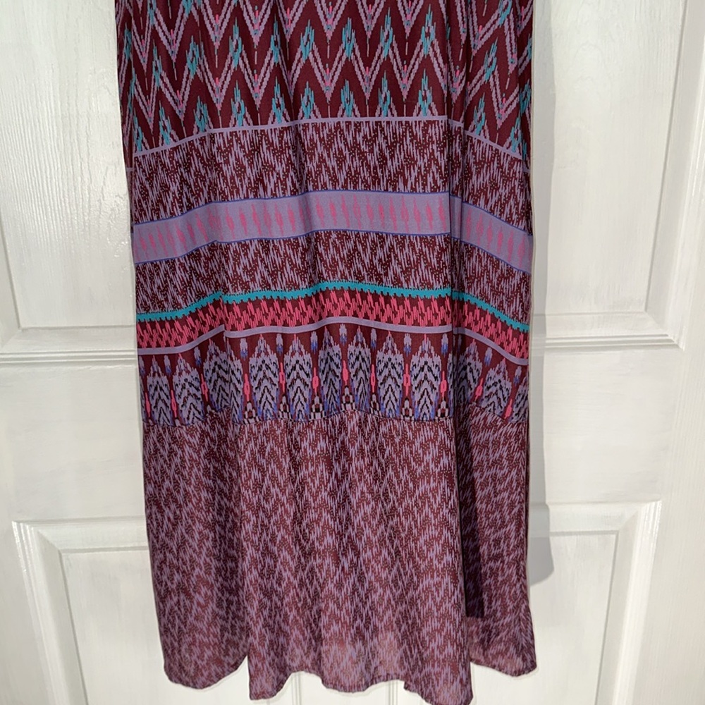 Prana Nari Halter Maxi Midi keyhole lightweight dress Small - Picture 3 of 8